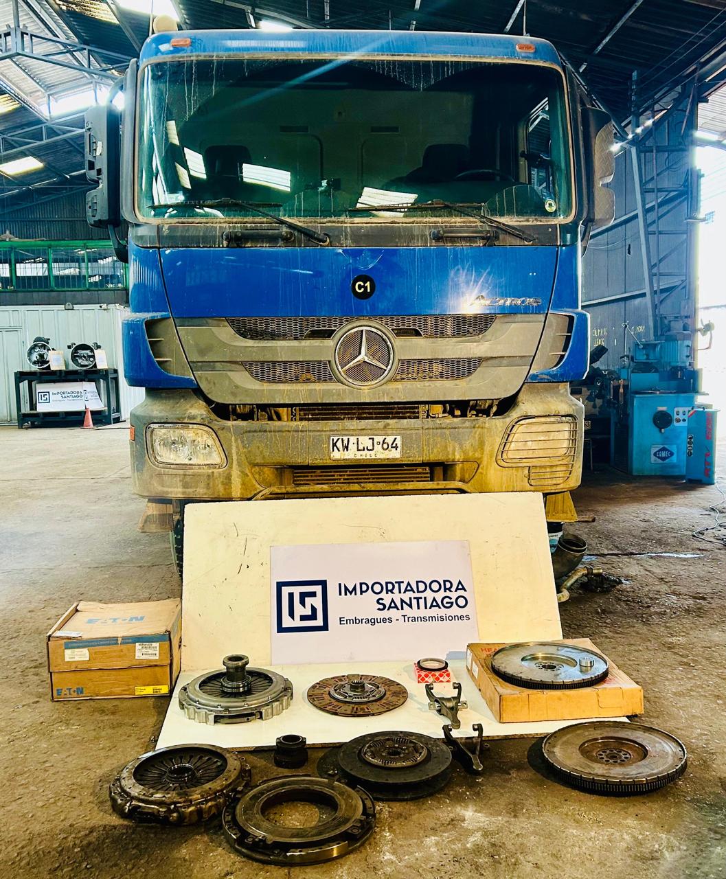 Reparación Correctiva de Embrague Mercedes-Benz Actros 4144 Bidireccional en Santiago