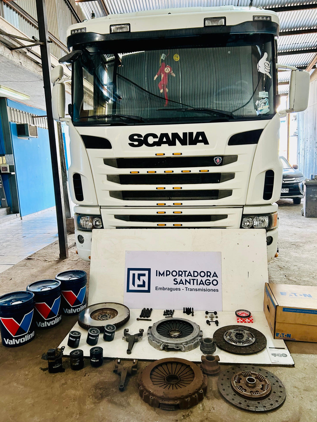 Reparación Correctiva de Embrague Scania G420 en Santiago
