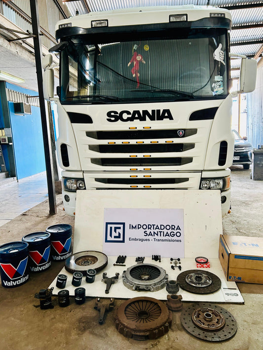 Reparación Correctiva de Embrague Scania G420 en Santiago