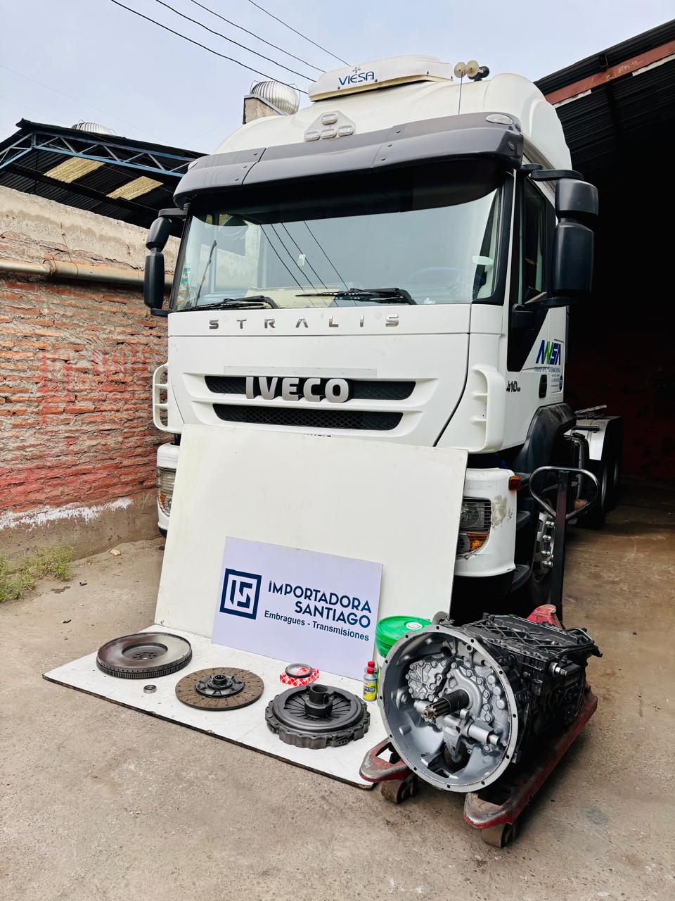 Reparación Correctiva de Caja ZF 16S-2520 TO Iveco Stralis en Santiago