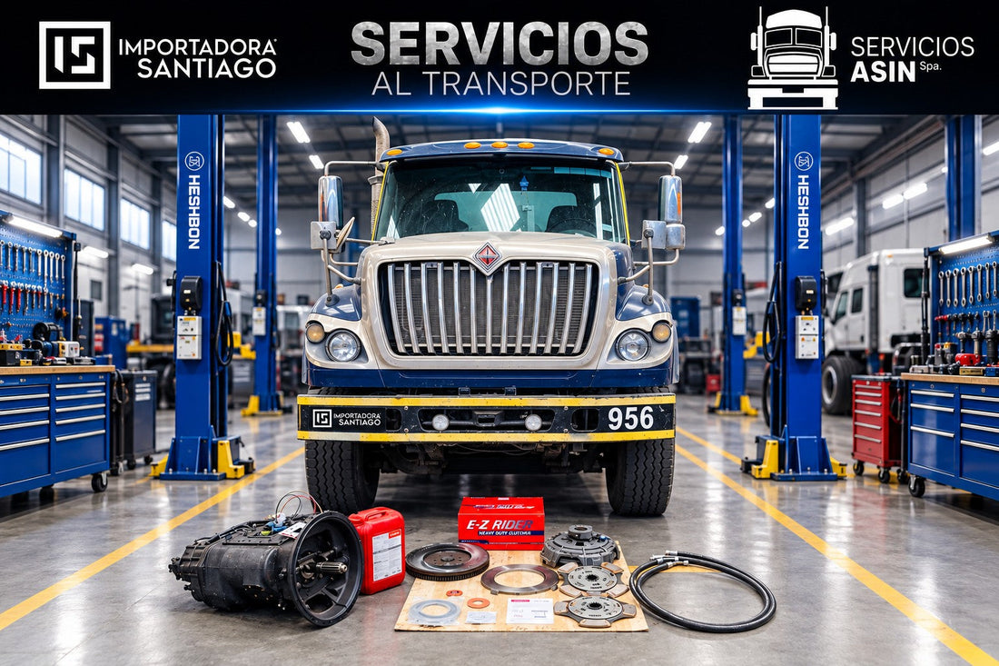 Reparación Caja Eaton Fuller y Embrague International 7600 con Piolas
