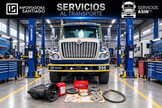 Reparación Caja Eaton Fuller y Embrague International 7600 con Piolas