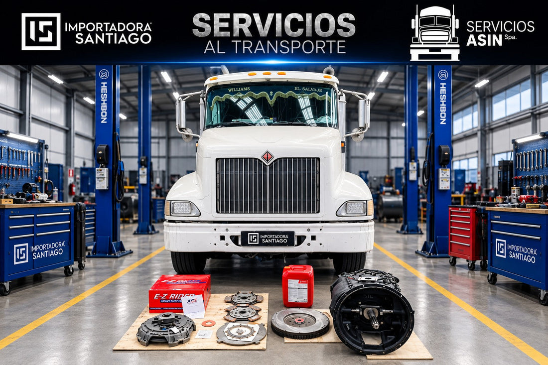 Reparación Caja Eaton Fuller y Embrague International 9200i