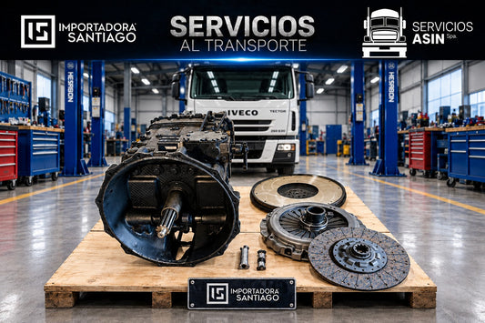 Reparación de Caja ZF 16S1650 Ecosplit Iveco 450E32T