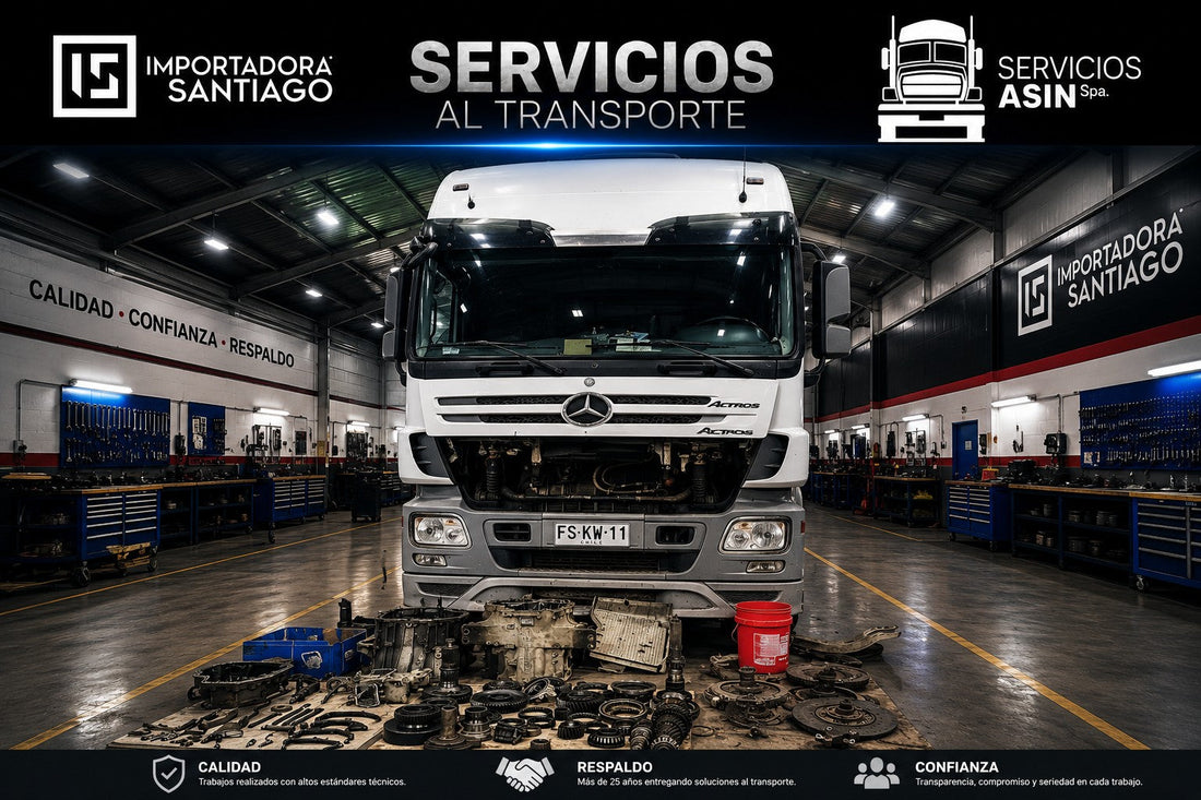 Reparación Correctiva de Caja de Cambios Mercedes-Benz G330-12 Actros 2644 MP4